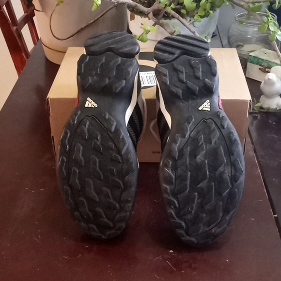Adidas AX2 Trail Runners Hiking Black Tan Grey Athletic Sneakers Deadstock 8.5 - Picture 6 of 7